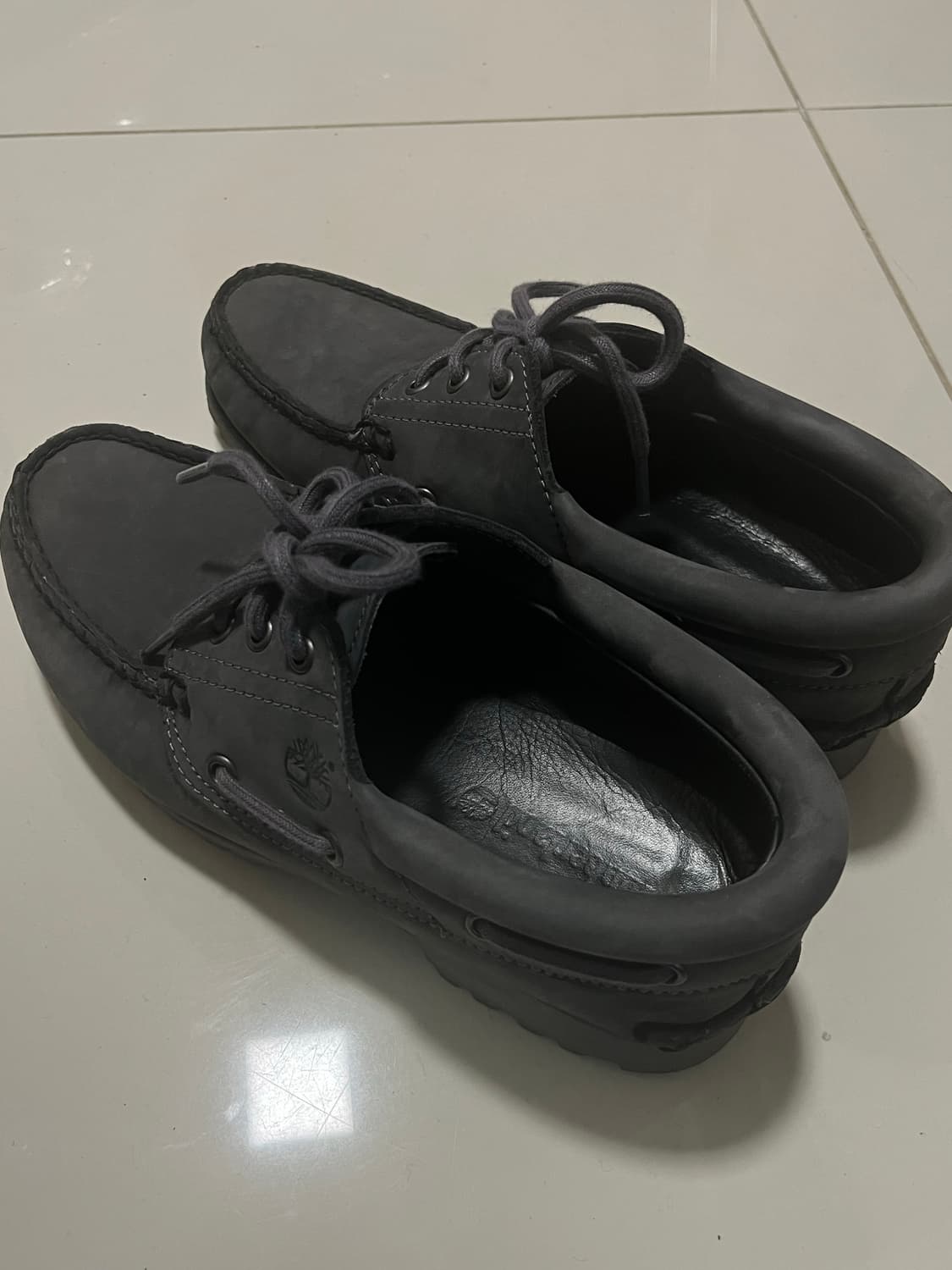 팀버랜드 보트슈즈 260 다크그레이 상품이미지4