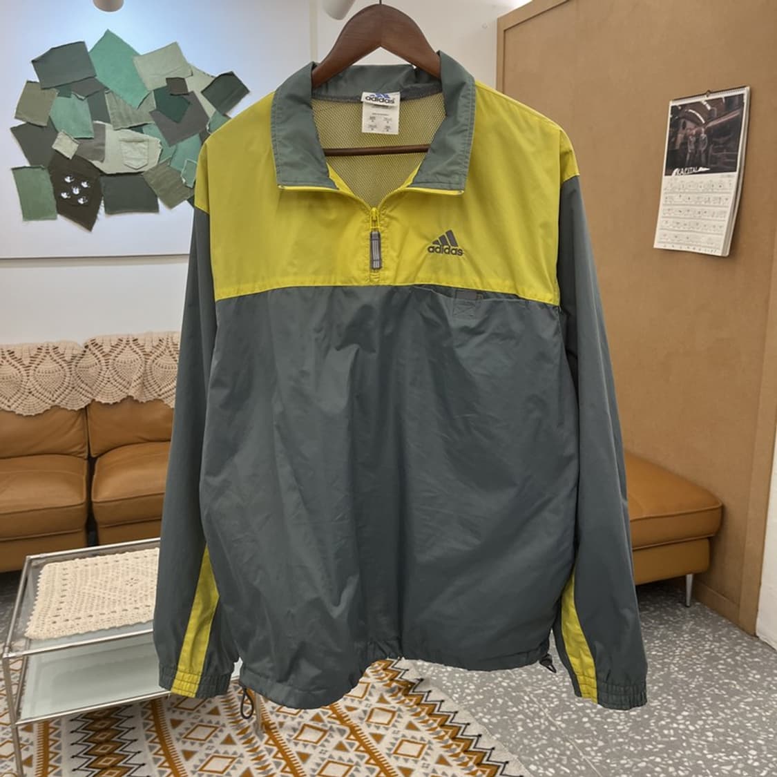 아디다스 올드스쿨 레트로 테크웨어 바람막이 아노락 M C10717 상품이미지3