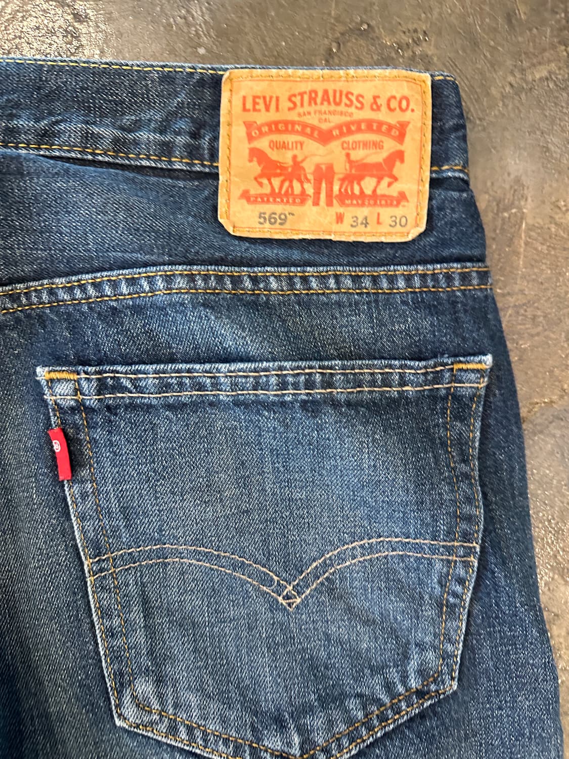 Levis 리바이스 569 W34 L30 상품이미지4