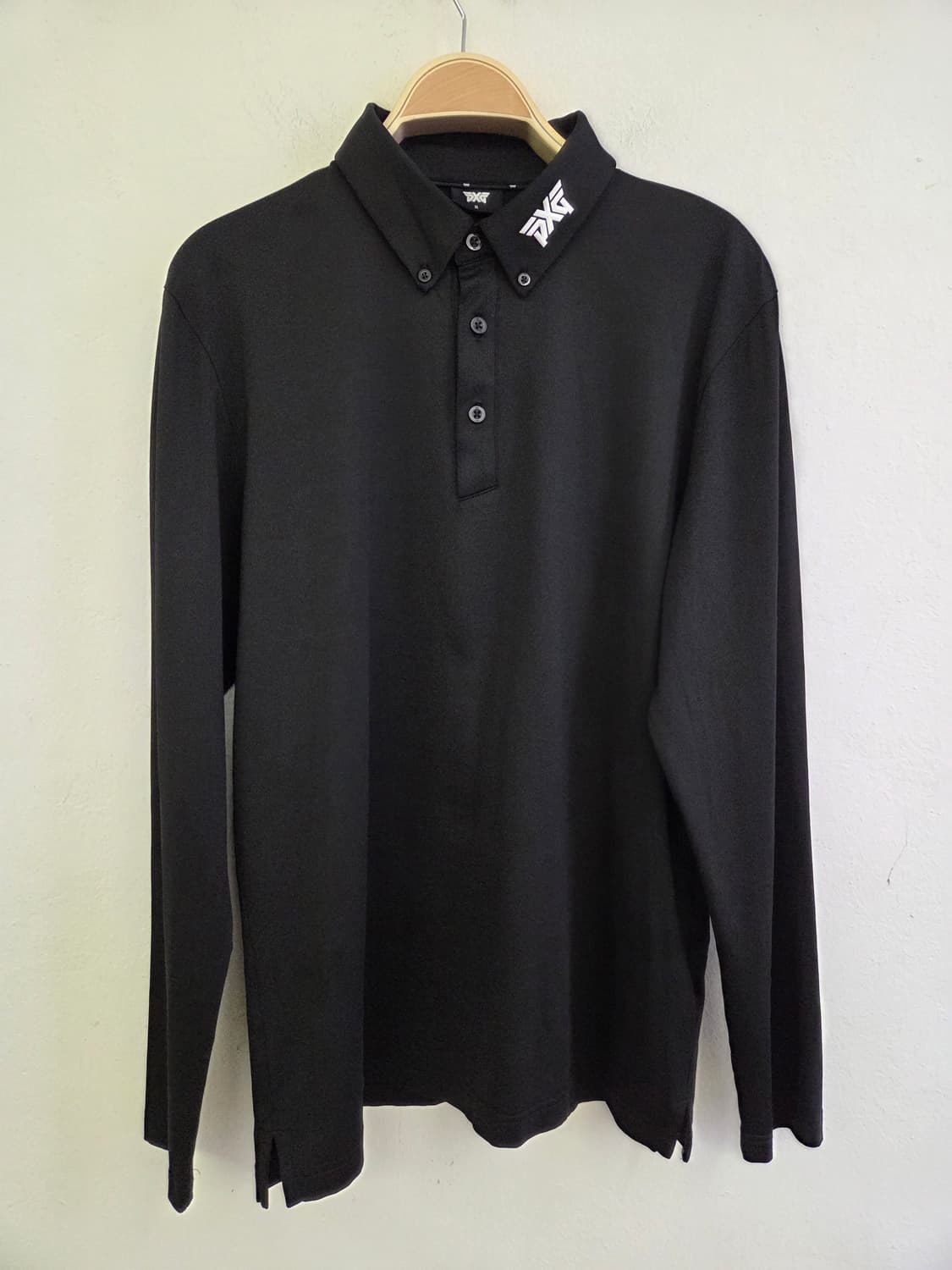 PXG 골프 긴팔 카라티 XL 블랙 상품이미지1