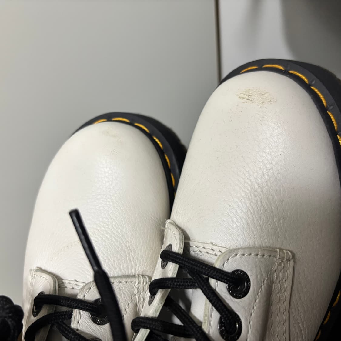 닥터마틴 1460 파스칼 맥스 화이트 플랫폼 부츠 상품이미지7