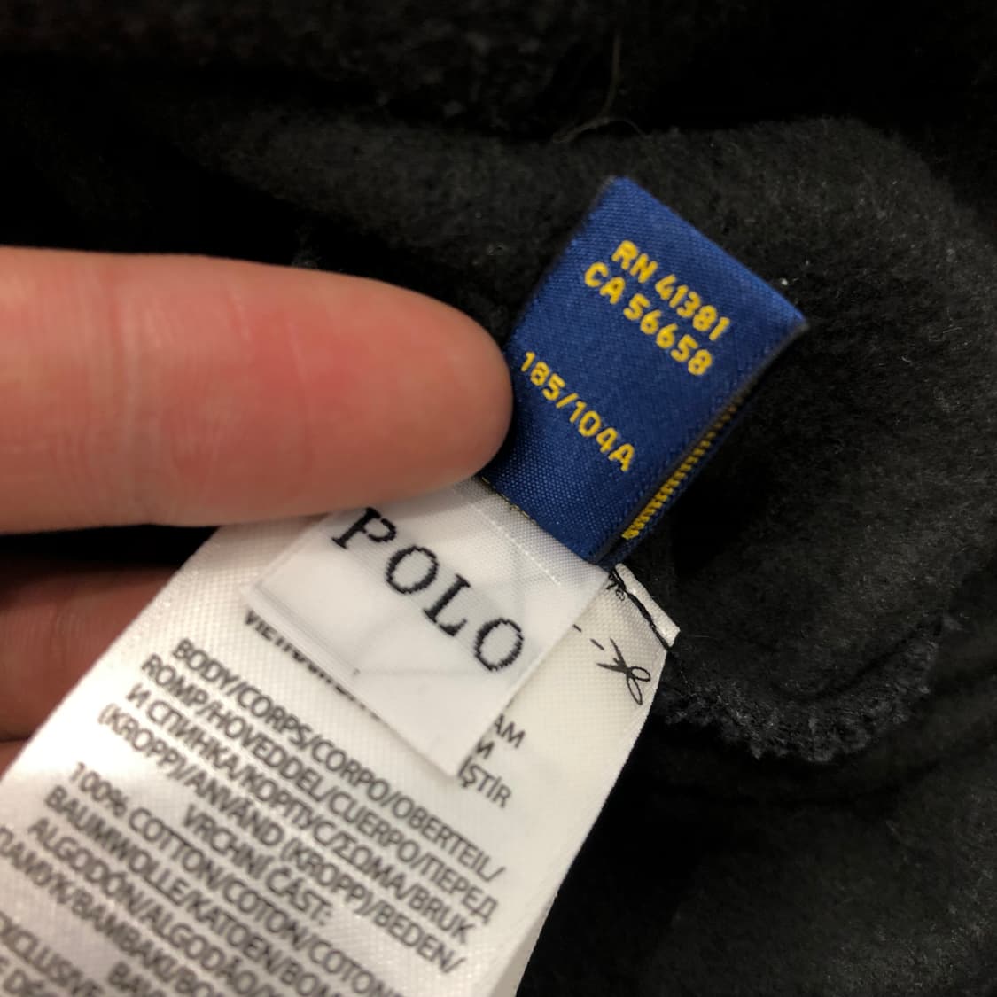 XL 폴로 랄프로렌 로고 후드티 상품이미지5