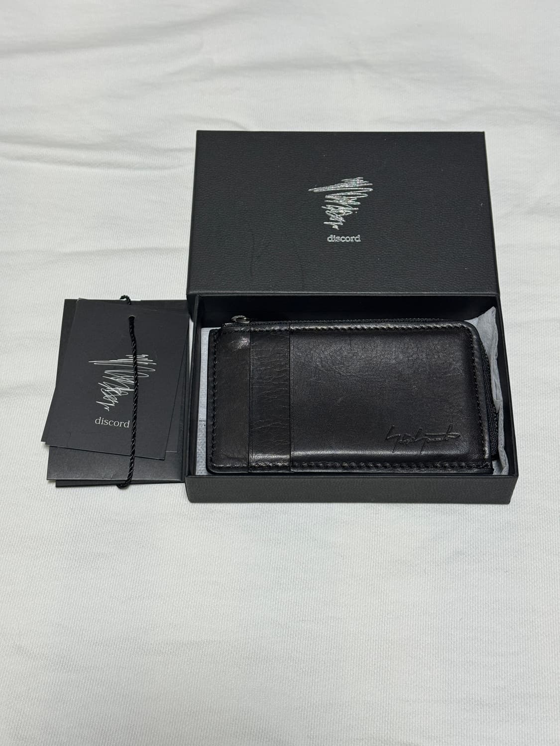 요지 야마모토(Yohji Yamamoto) 아카이브 미니 레더 월렛 상품이미지1