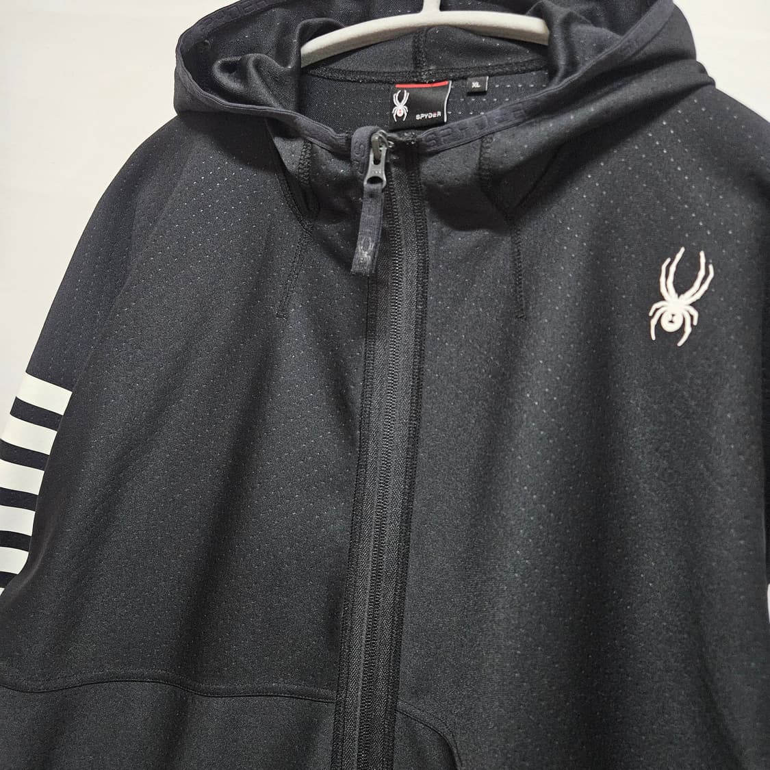 스파이더 트레이닝 매쉬 후드집업 XL 상품이미지2