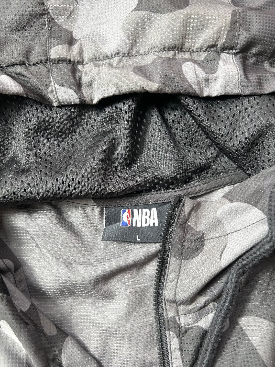 NBA 카키카모 아노락반팔 바람막이 L사이즈 폴1181 상품이미지4