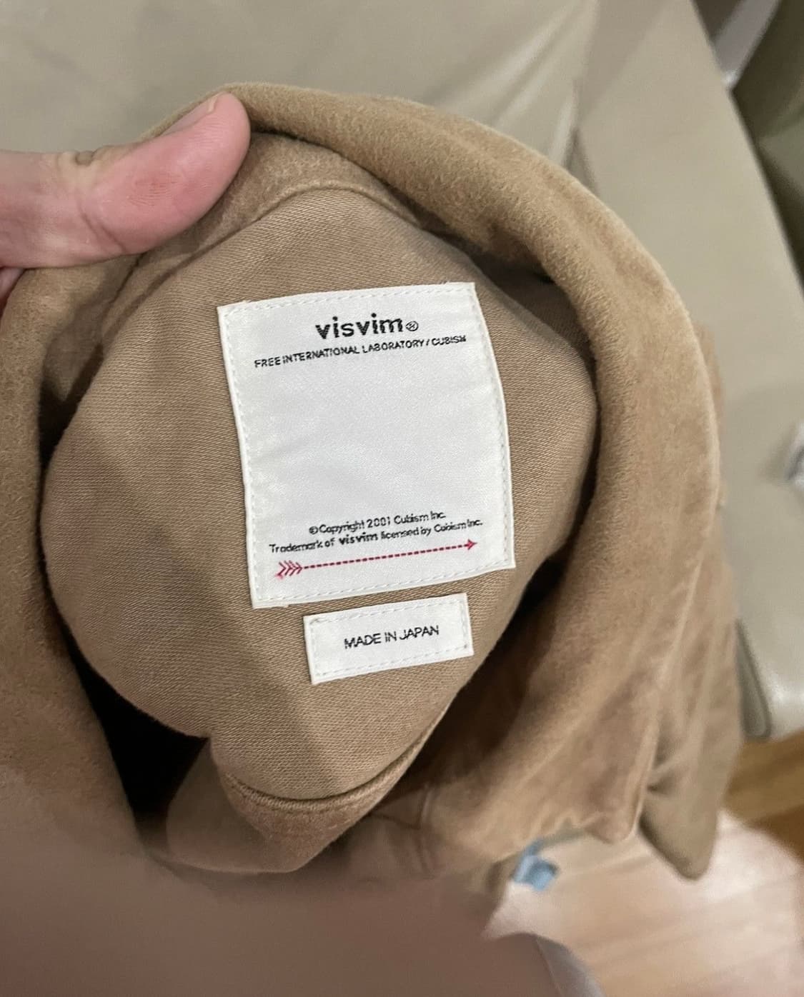 VISVIM 101x JUMBO MOLESKIN SUEDE JACKET 상품이미지4