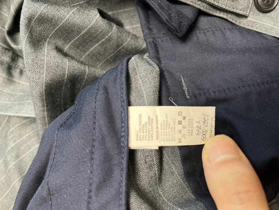 스투시 볼륨 스트라이프 트라우져 팬츠 30 상품이미지6