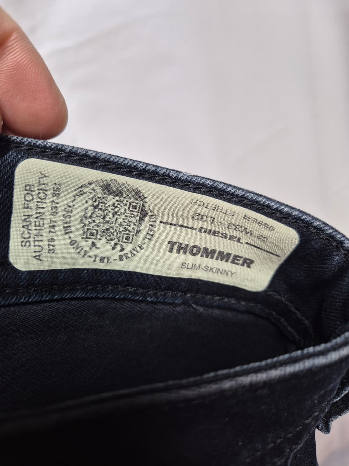 디젤 흑청 데님 상품이미지5