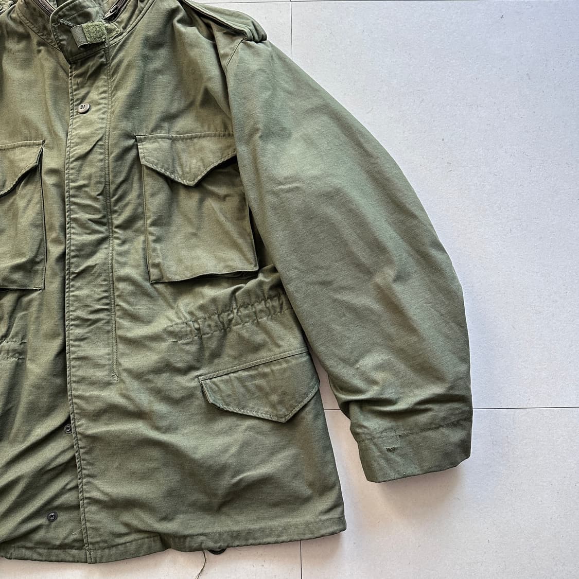 80s 미군 오리지널 M65 필드자켓 3세대 (라지)  상품이미지3