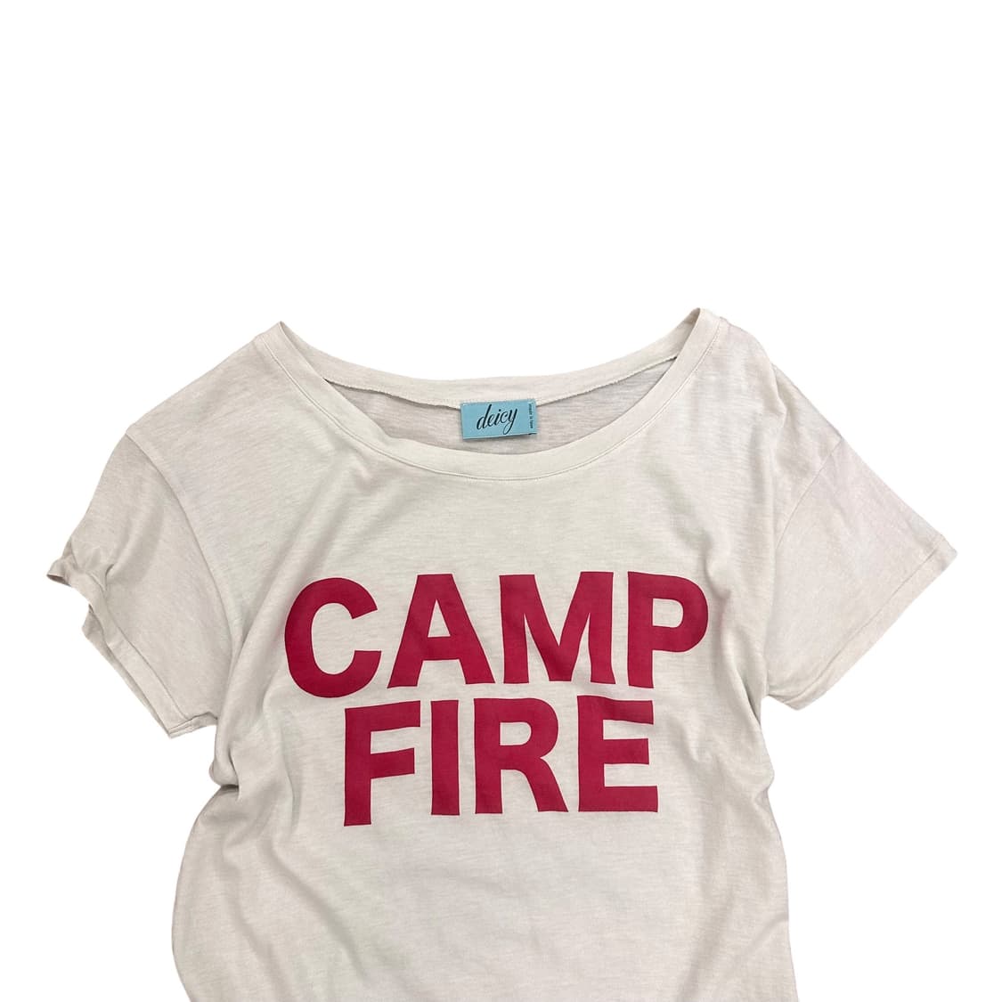 Campfire Loose Cotton T Shirt  상품이미지5