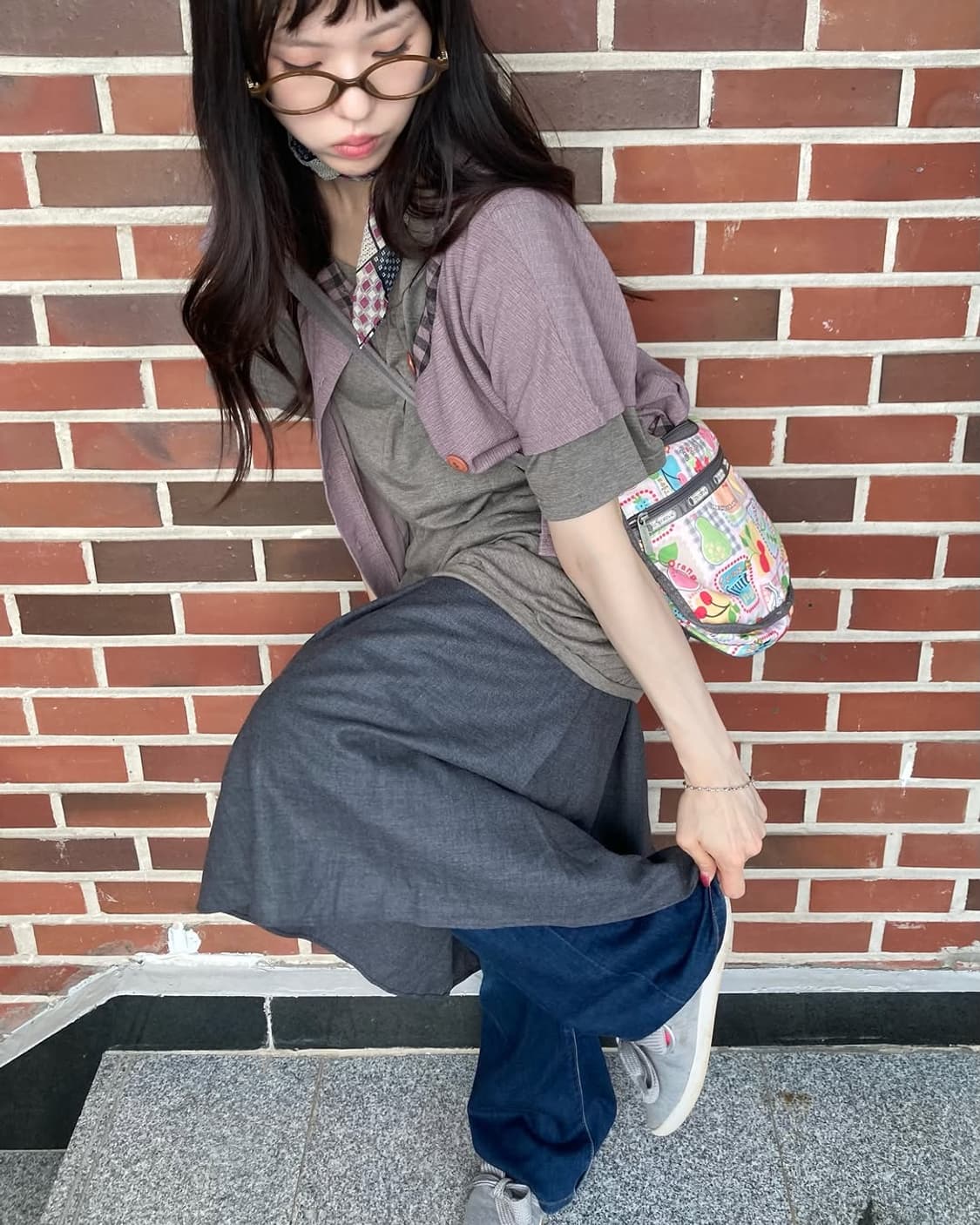 엉뚱괴짜 모카 곰돌이 빈티지 코디세트 5pcs 상품이미지5