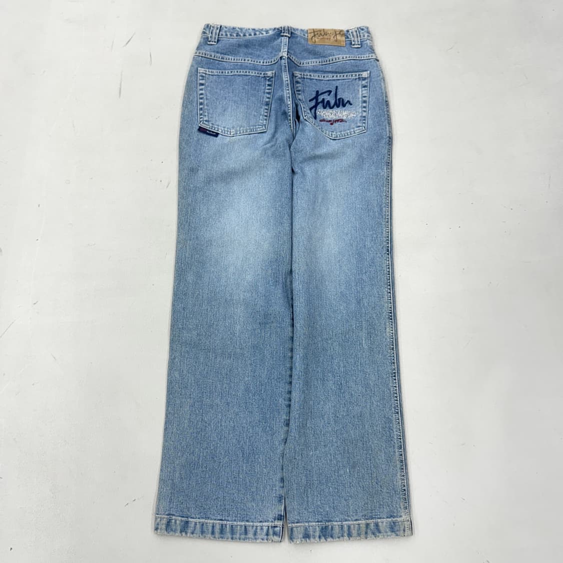 FUBU 후부 올드스쿨 힙합 데님팬츠 상품이미지3