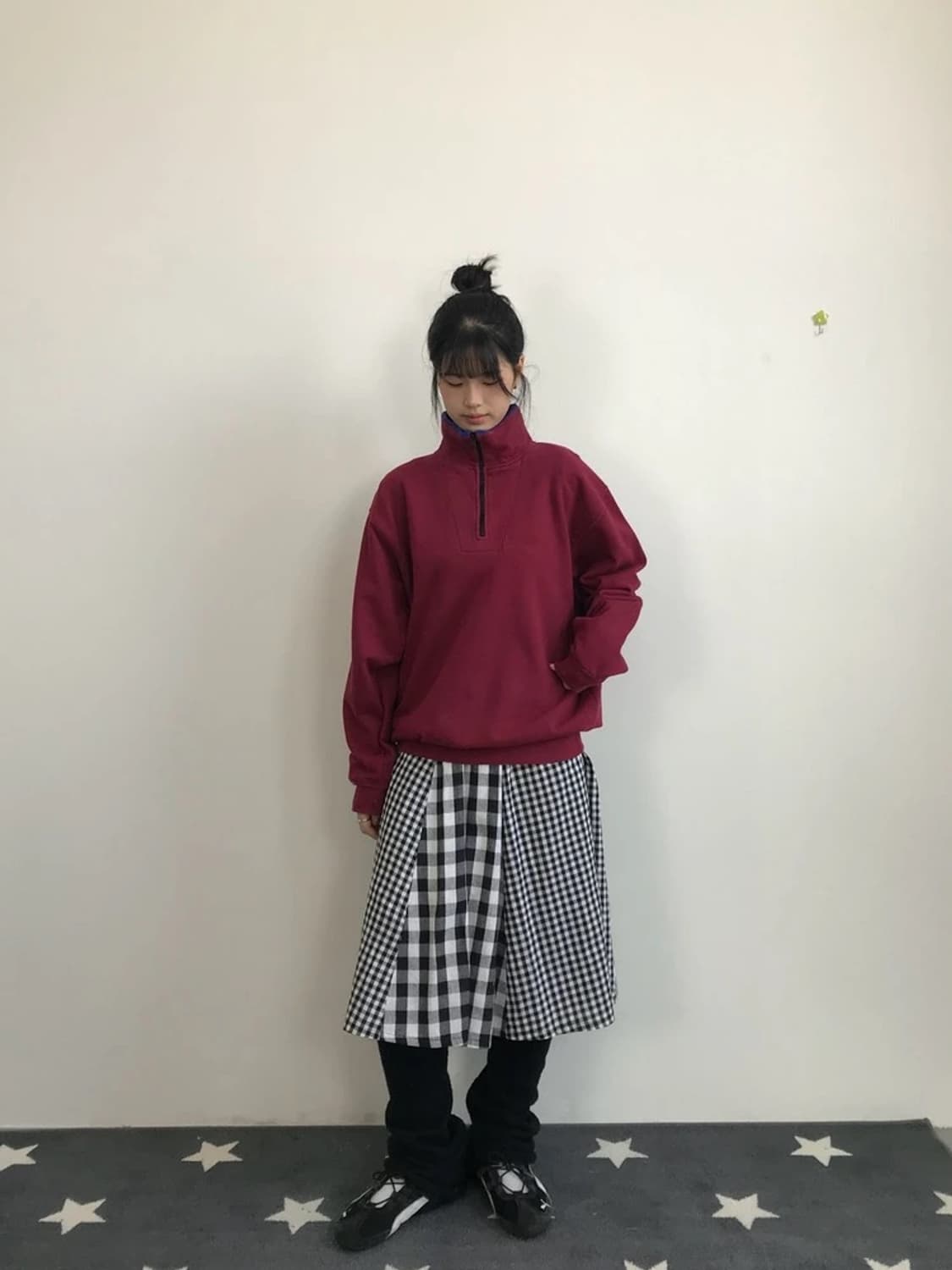 Bad Boy Half Zip Red Sweatshirt 상품이미지1