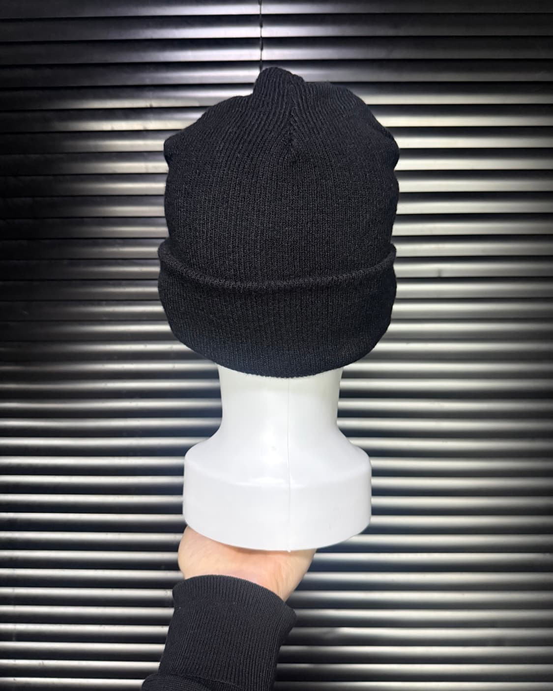 나이키 양면 비니 모자 스우시 레드 블랙 리버시블 스트릿 펑크 스키 런닝 상품이미지6