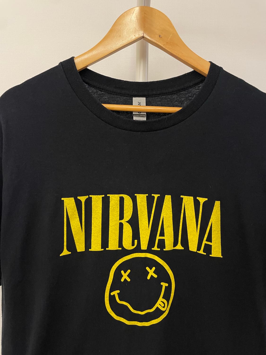 Nirvana 스마일 로고 반팔 밴드 티셔츠 L 상품이미지2
