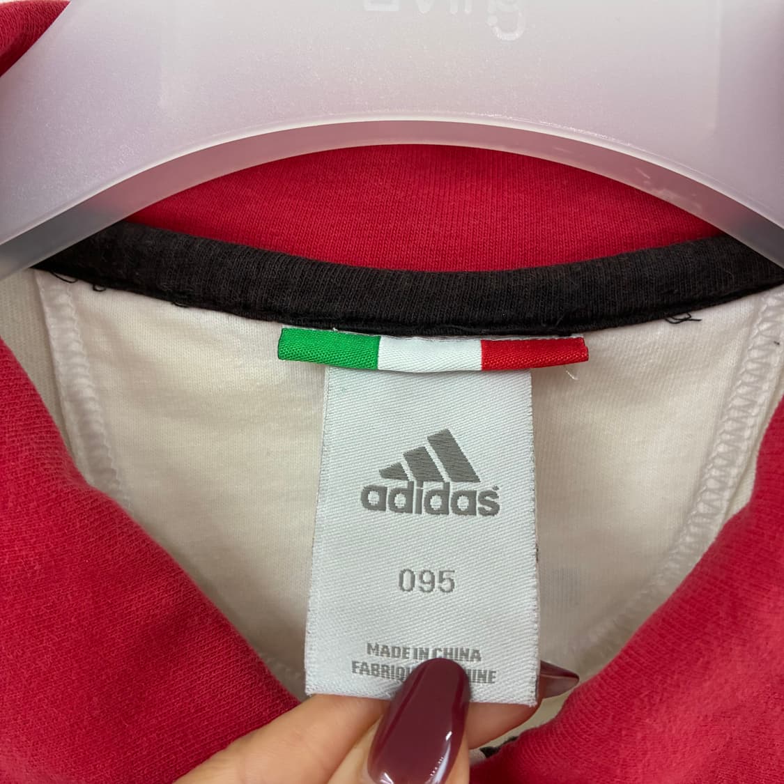 아디다스 AC밀란 카라 반팔 티셔츠 상품이미지5