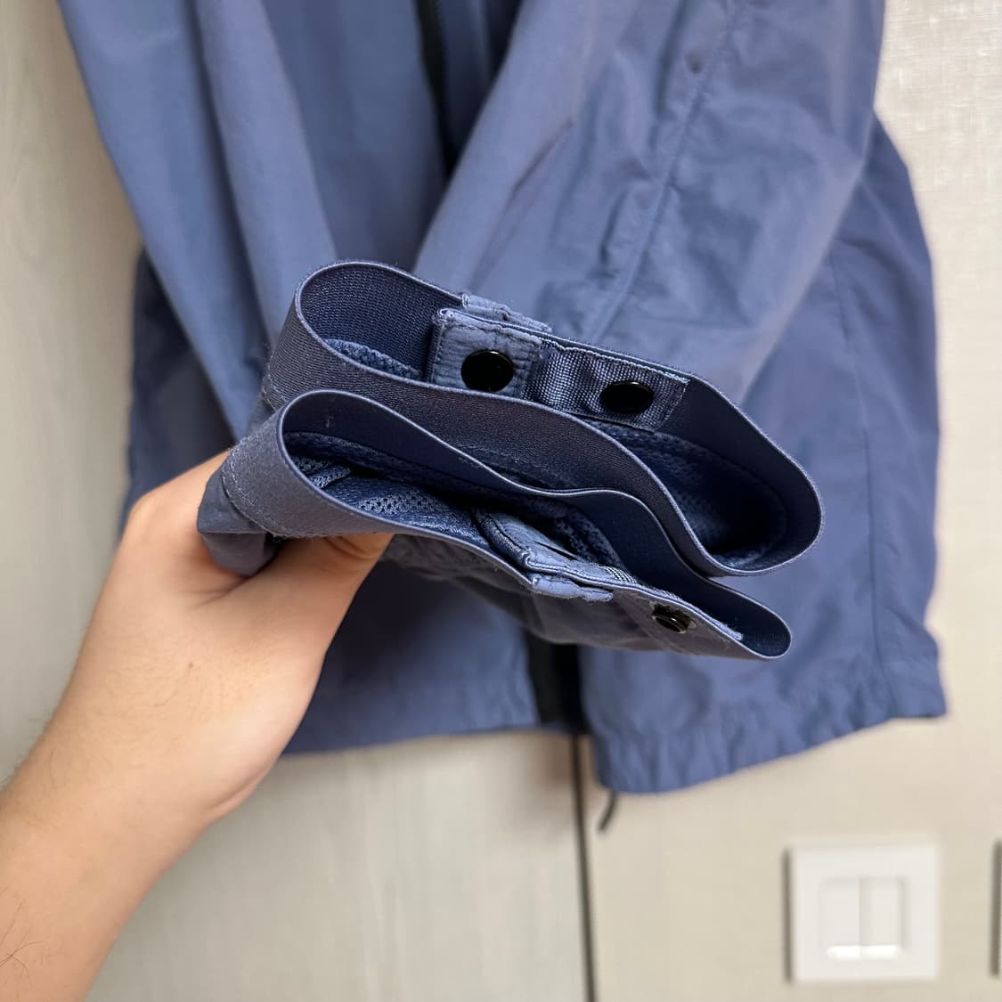 [L] 22FW 스톤아일랜드 나슬란 오버셔츠 블루 상품이미지5