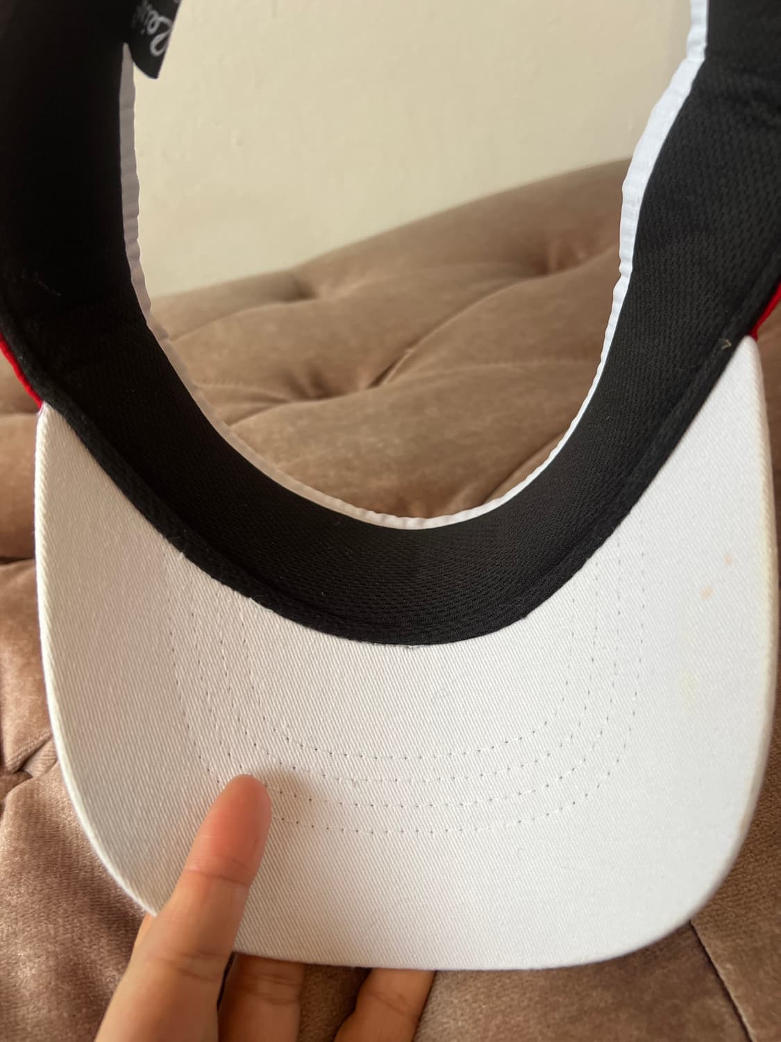 타이틀리스트 레드 로고 선바이져 선캡 골프모자 상품이미지6