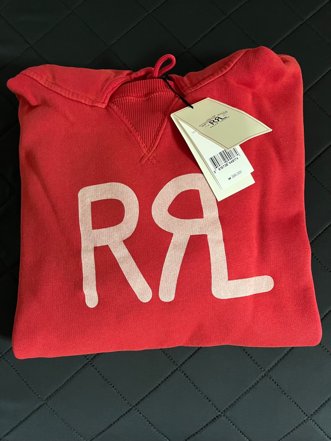 RRL 로고 플리스 후디 더블알엘 상품이미지1