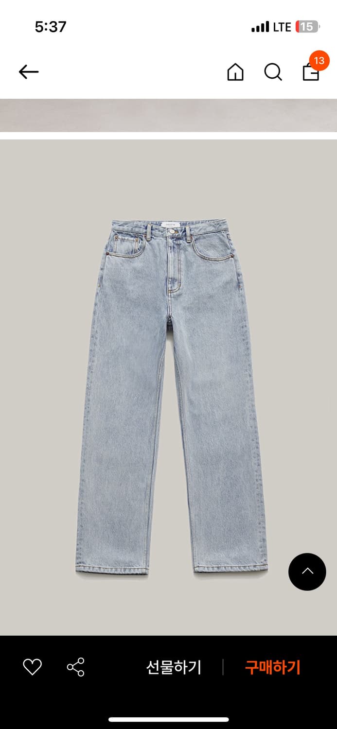 샵엠 shopm grace denim blue 상품이미지2