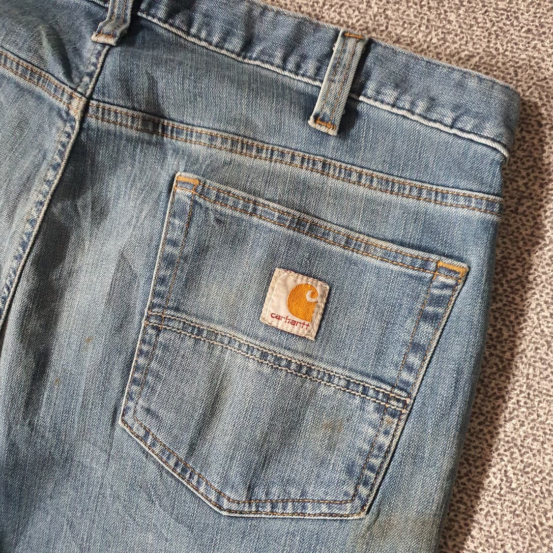 칼하트 빈티지 데님 팬츠 No.57 상품이미지9