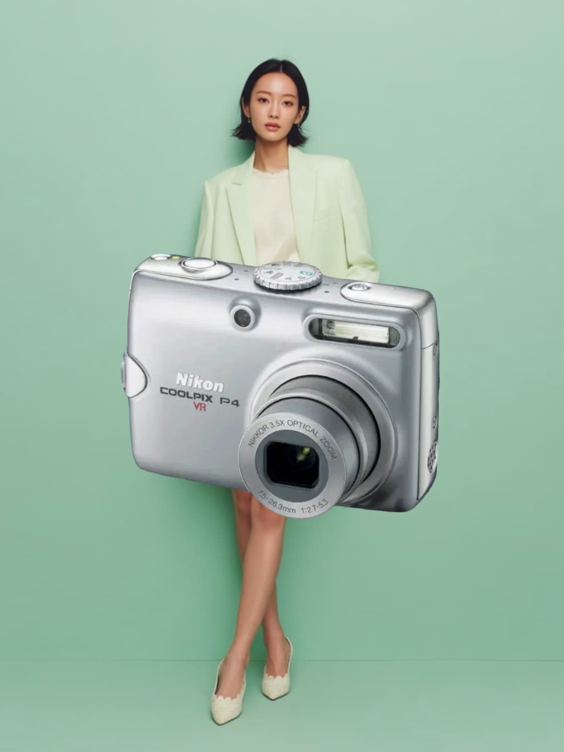 A급) 니콘 쿨픽스 P4 Nikon Coolpix p4 빈티지 디카 상품이미지1