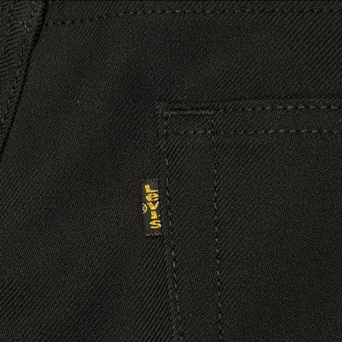 00s 리바이스 517 나일론 부츠컷 블랙진 34x30 상품이미지5