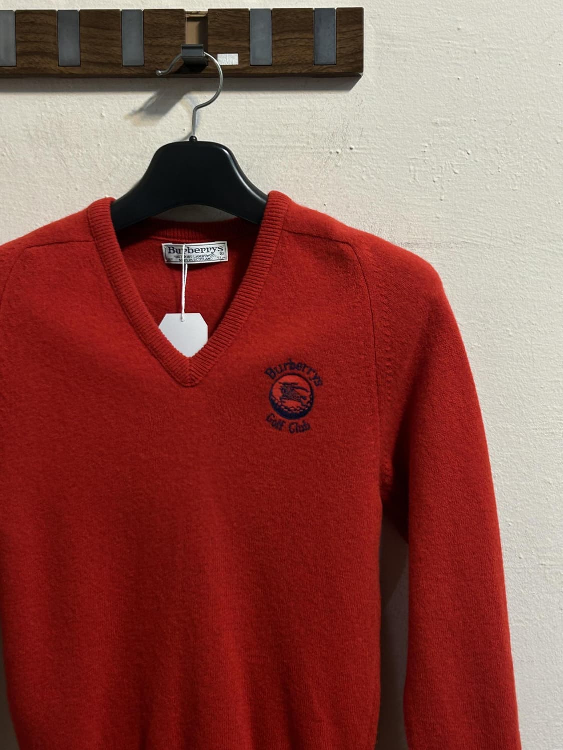 버버리 램스울 브이넥 니트 상품이미지3