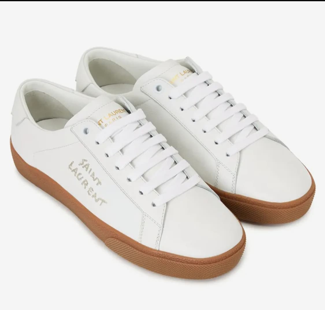 생로랑  클래식 SL06 화이트 스니커즈 풀구성 EU35 상품이미지7