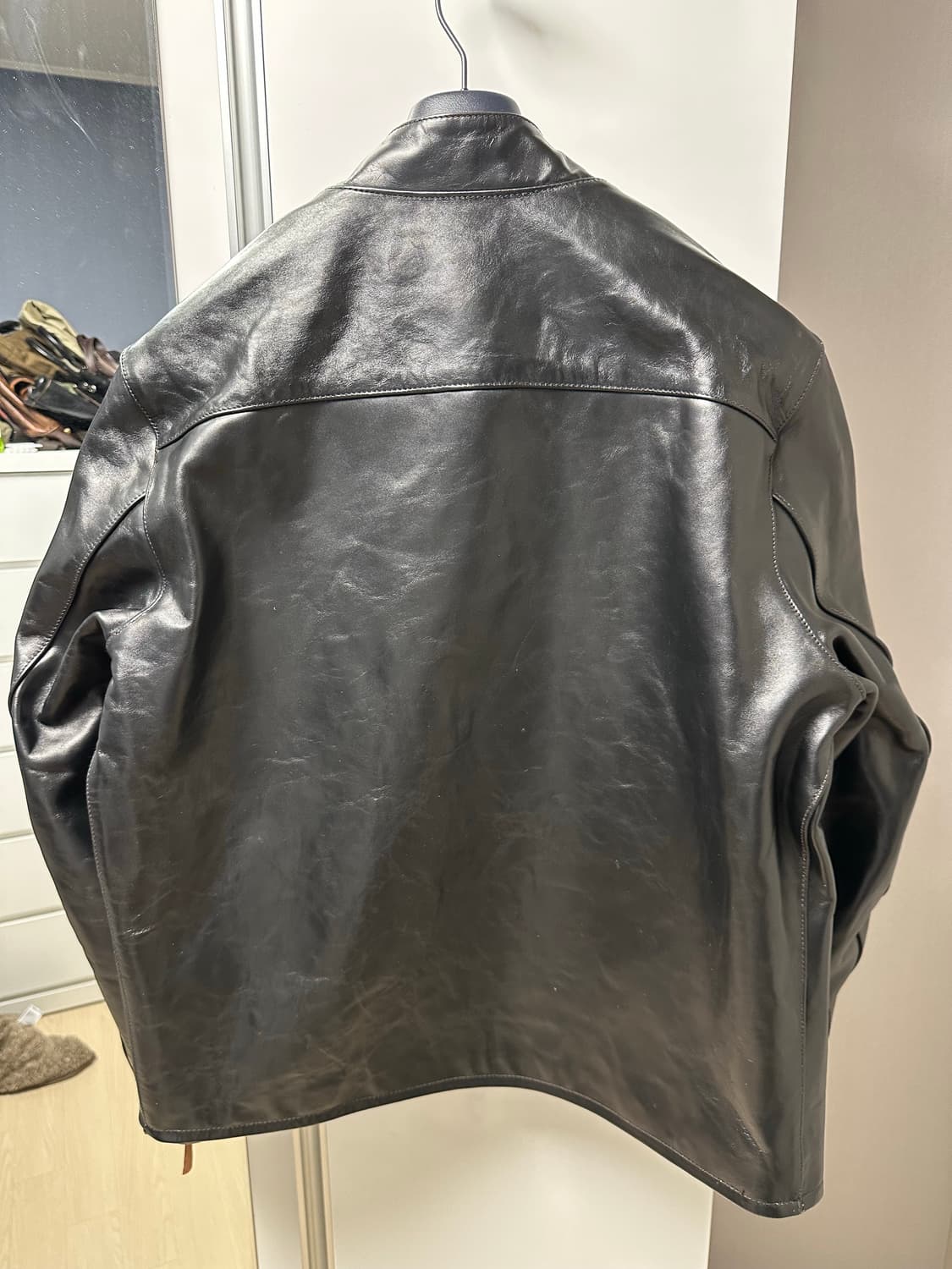 리얼시몬스 J-100 홀스하이드 레이싱자켓 2XL 새상품 상품이미지2