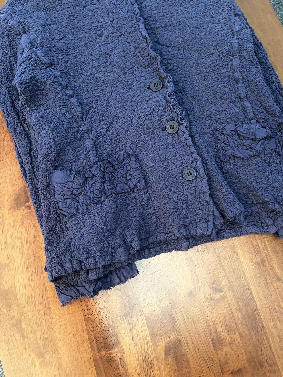 이세이 미야케 콜리플라워 주름 자켓 상품이미지3