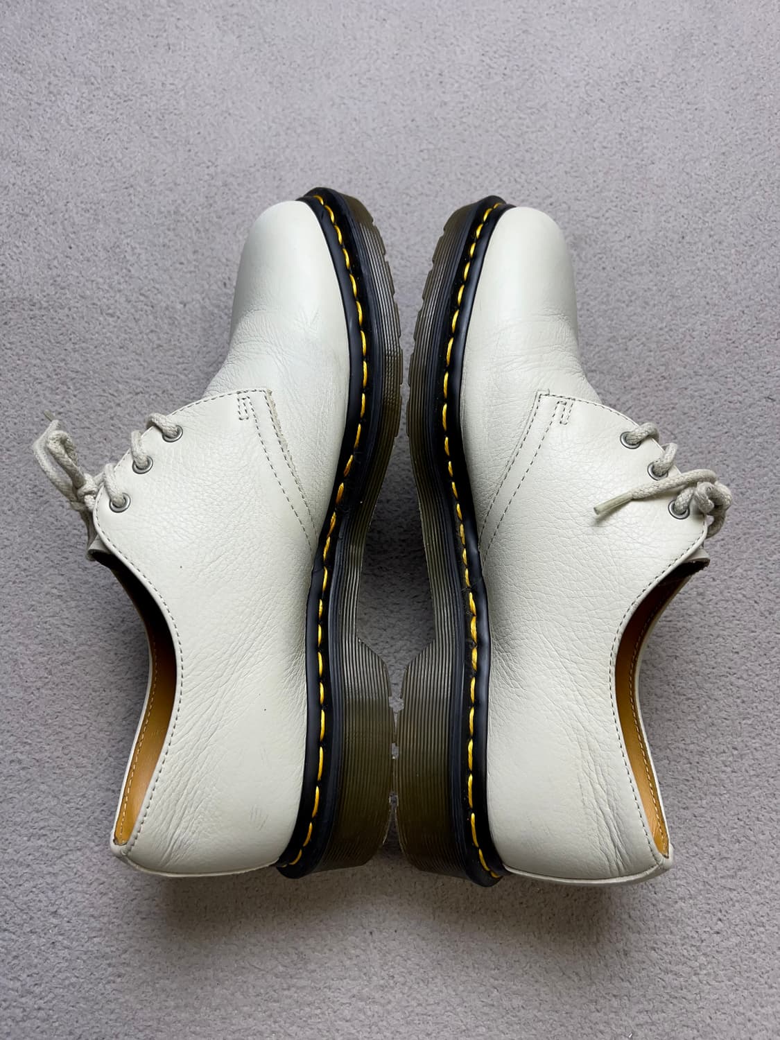 [42] 닥터마틴 1461 화이트 3홀 -270-275 상품이미지4