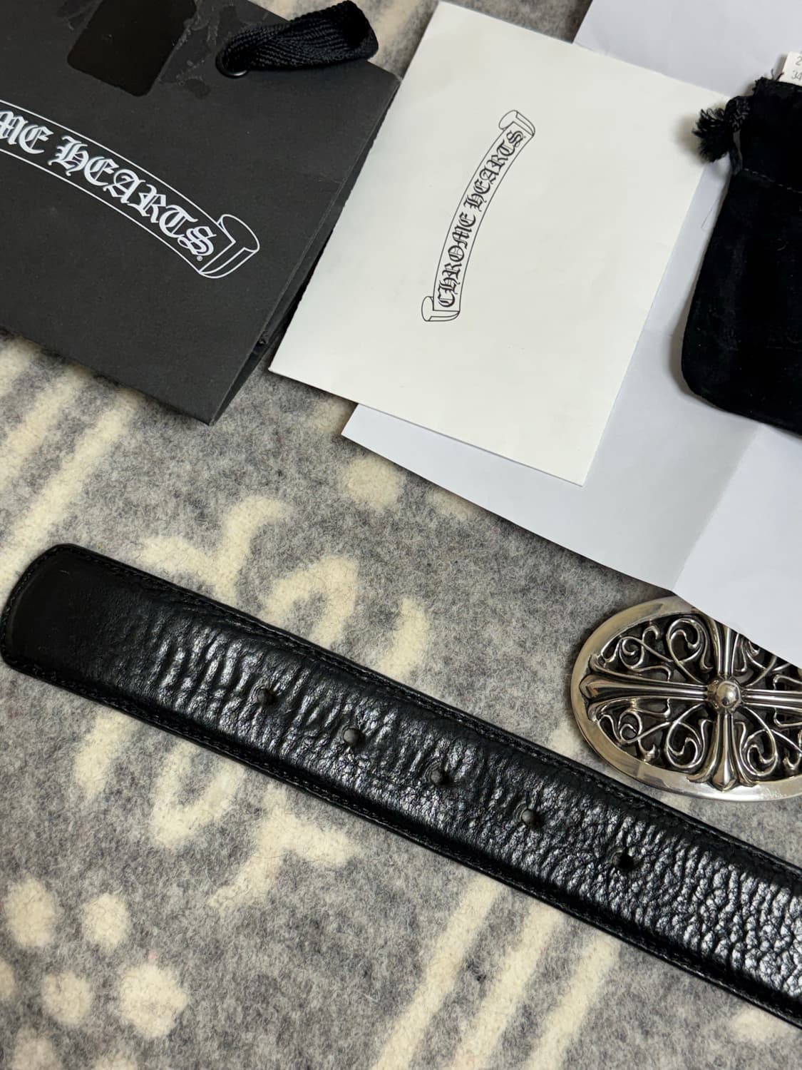 크롬하츠 1.5 클래식오발 벨트 32 상품이미지5