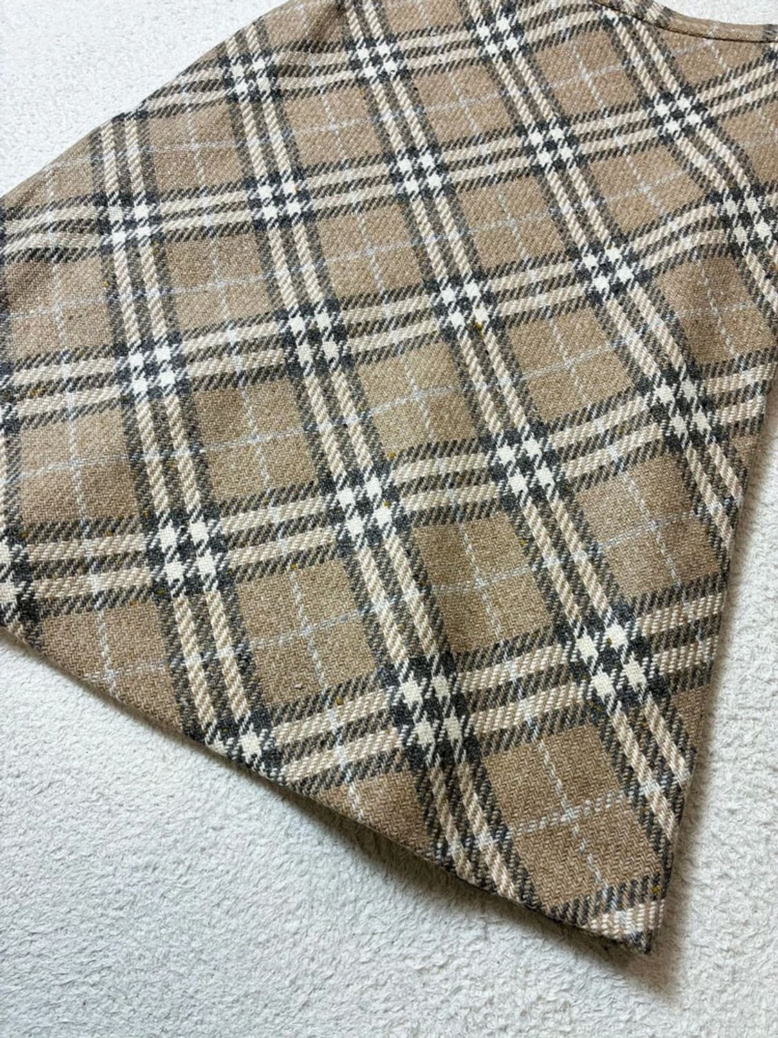 버버리 00's 노바체크 울 스커트 PN6905 상품이미지4