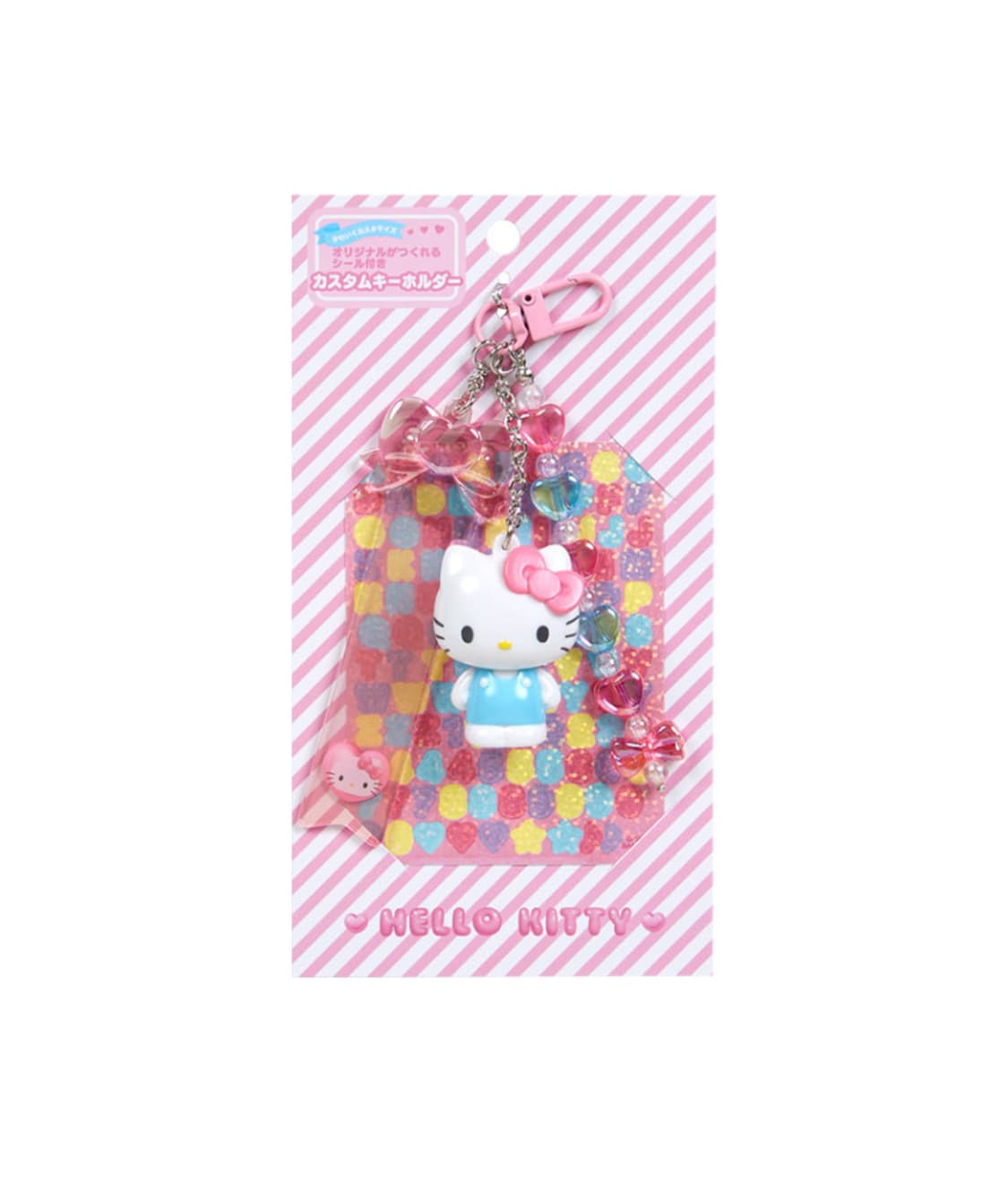 헬로키티 커스텀 클리어 키홀더 키링 상품이미지3