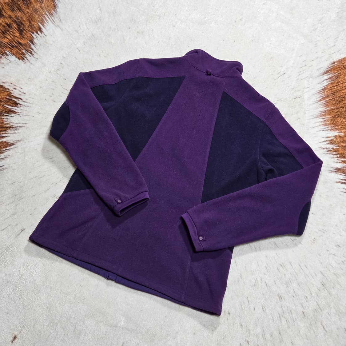 코오롱 퍼플 후리스 집업 상품이미지4