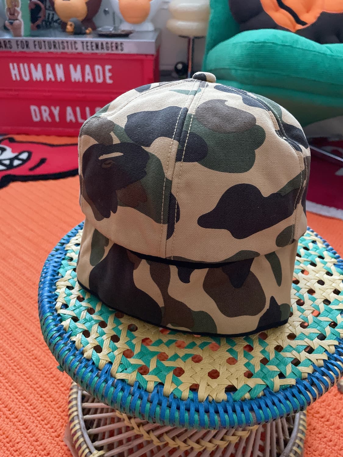 베이프 x 칼하트 모자 상품이미지5