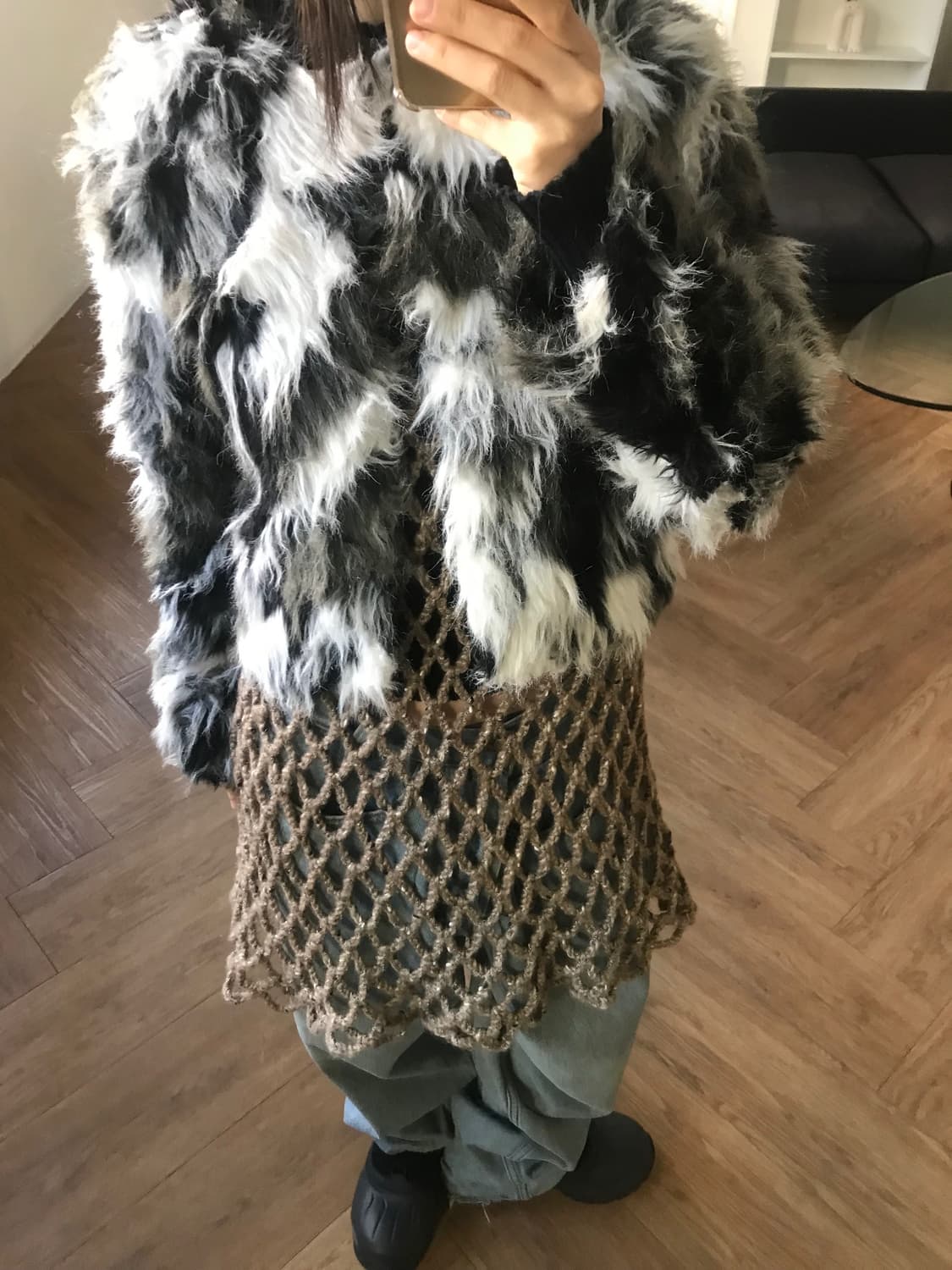 vintage fur jacket 상품이미지5