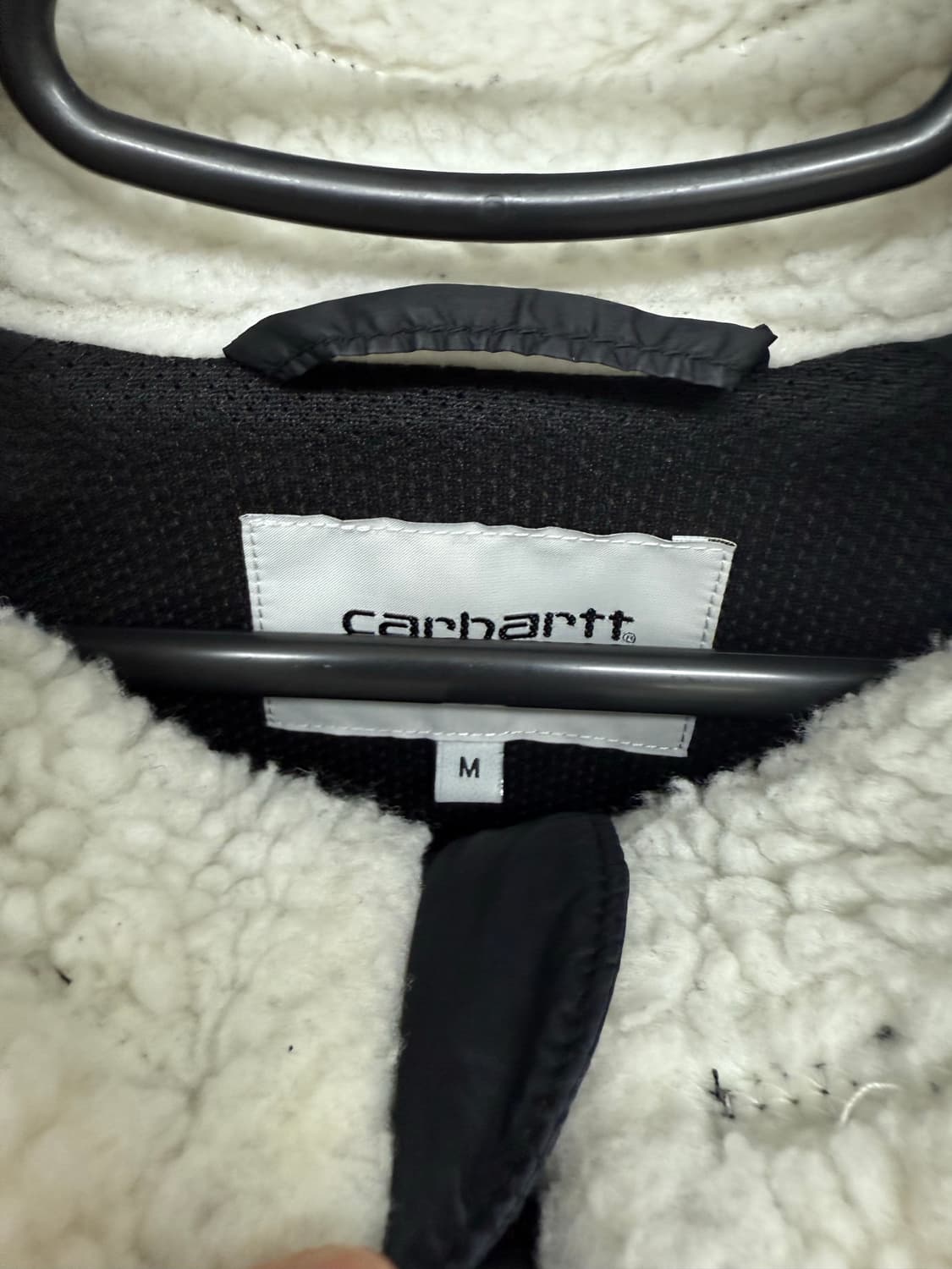 [M] 칼하트 wip 플리스 자켓 화이트 상품이미지2