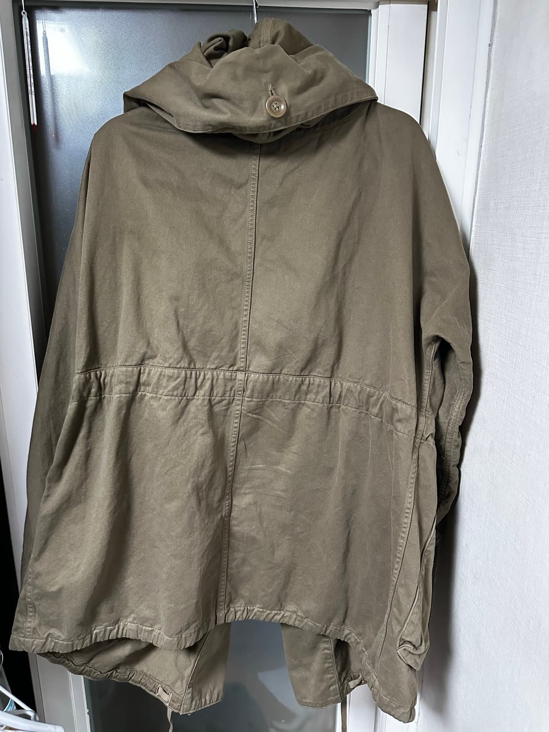 캐피탈 카츠라기 링코트 카키 상품이미지2