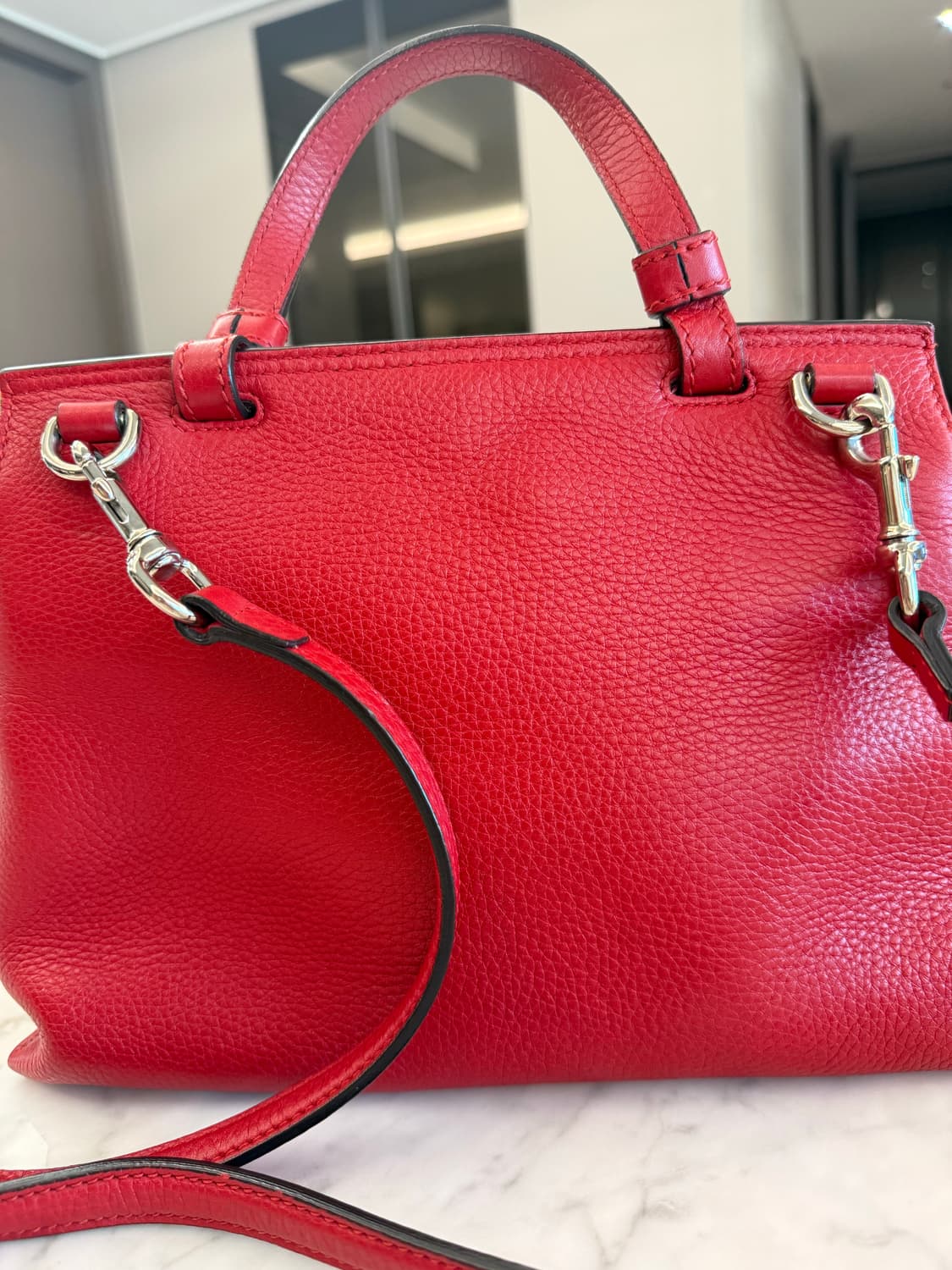 구찌 뱀부 탑핸들백 상품이미지3