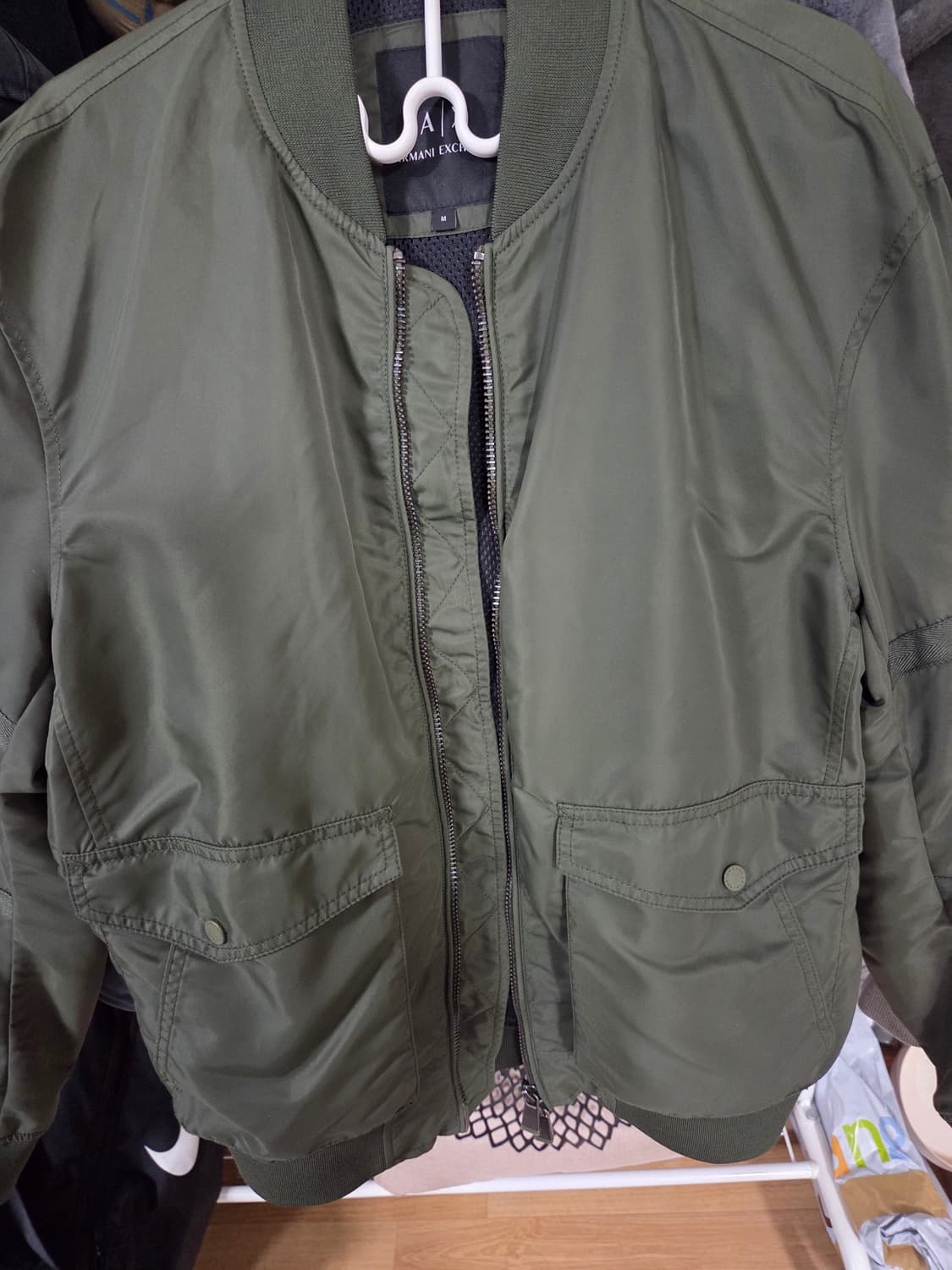 알마니익스체인지 붐버자켓 m사이즈 상품이미지1