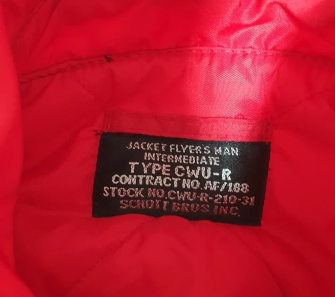 Schott N.Y.C. 플라이트 자켓 95 상품이미지4