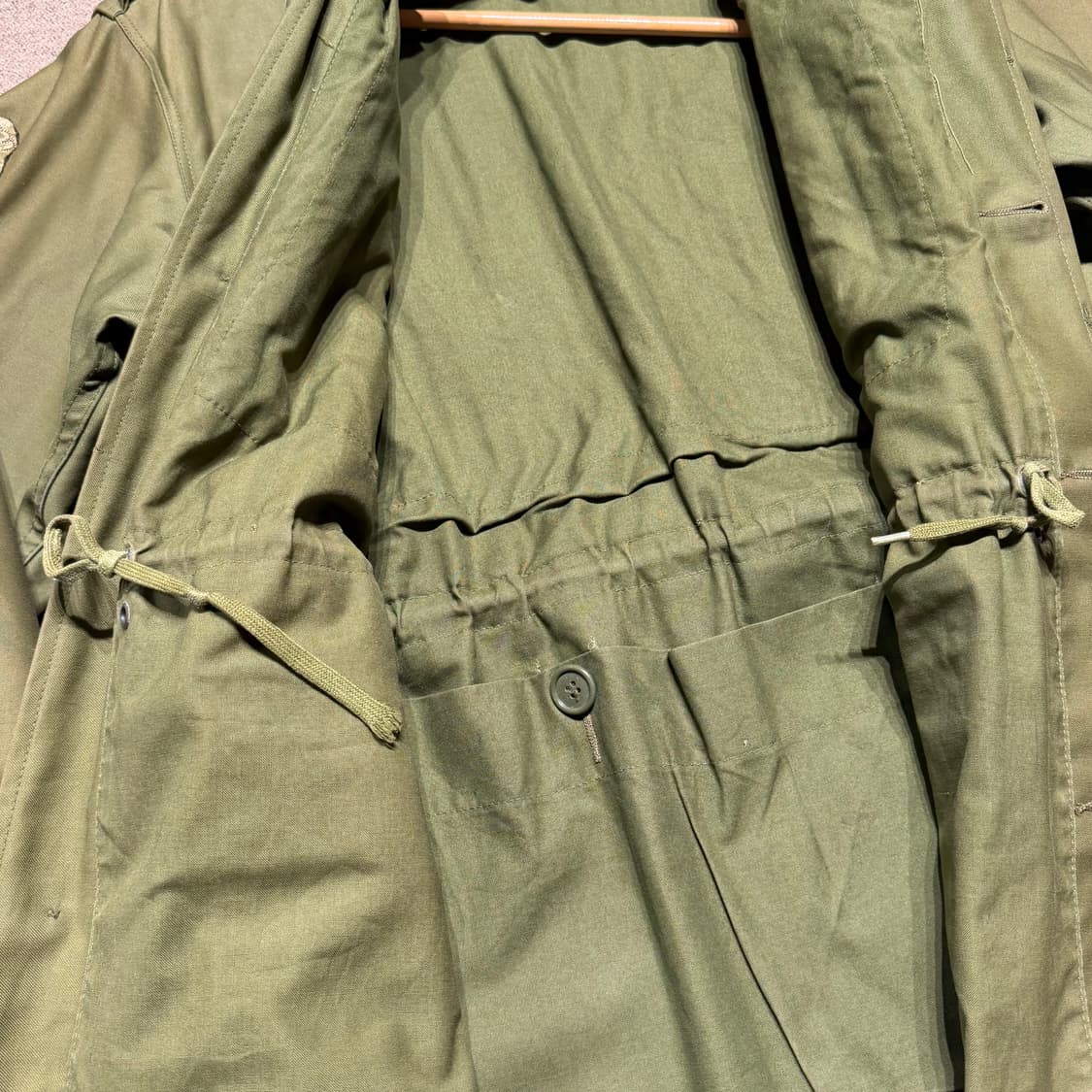 덴마크군 오리지널 70s 필드 자켓 L 상품이미지8