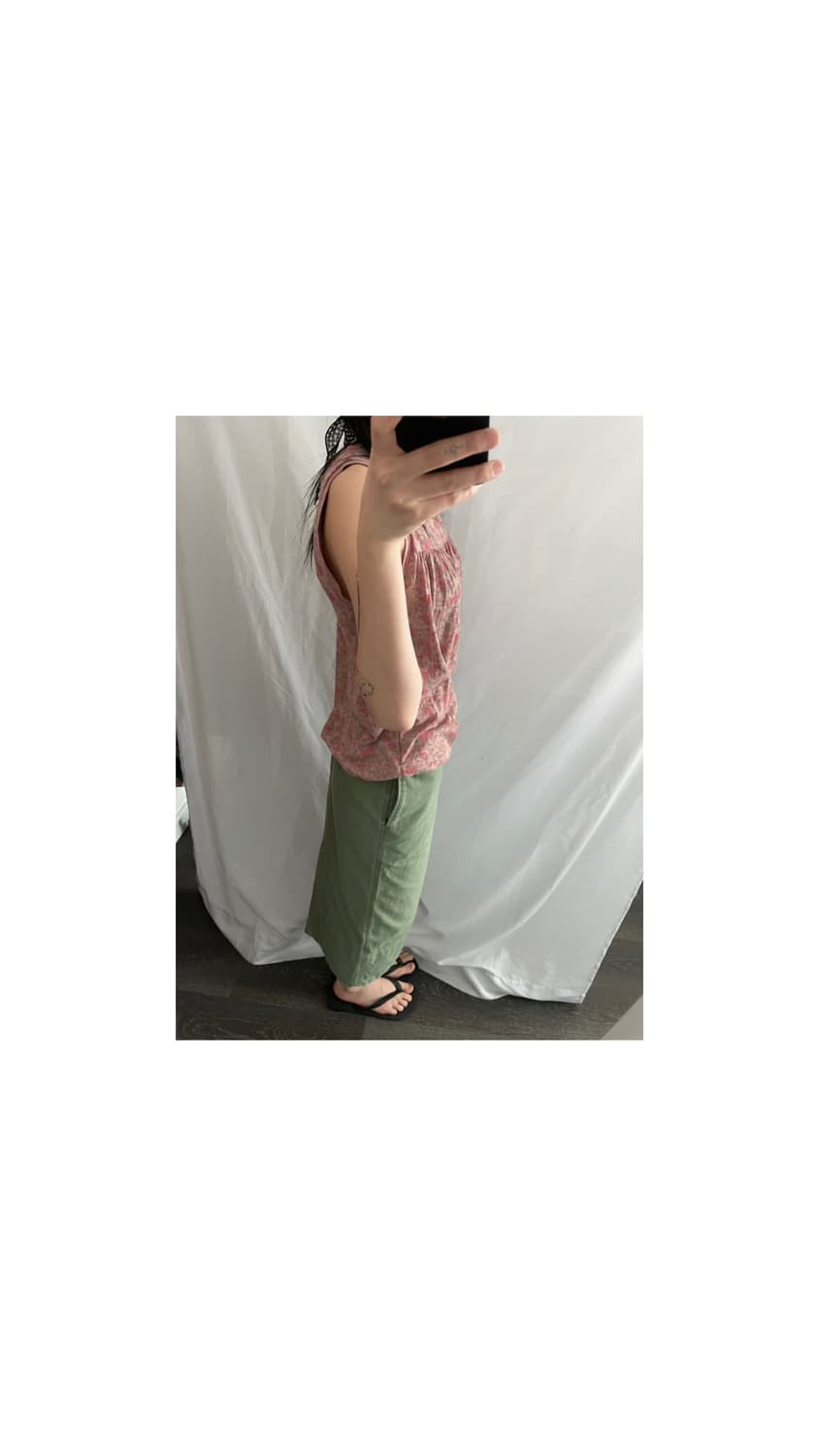 United Arrows Pink Label flower sleevele 상품이미지3