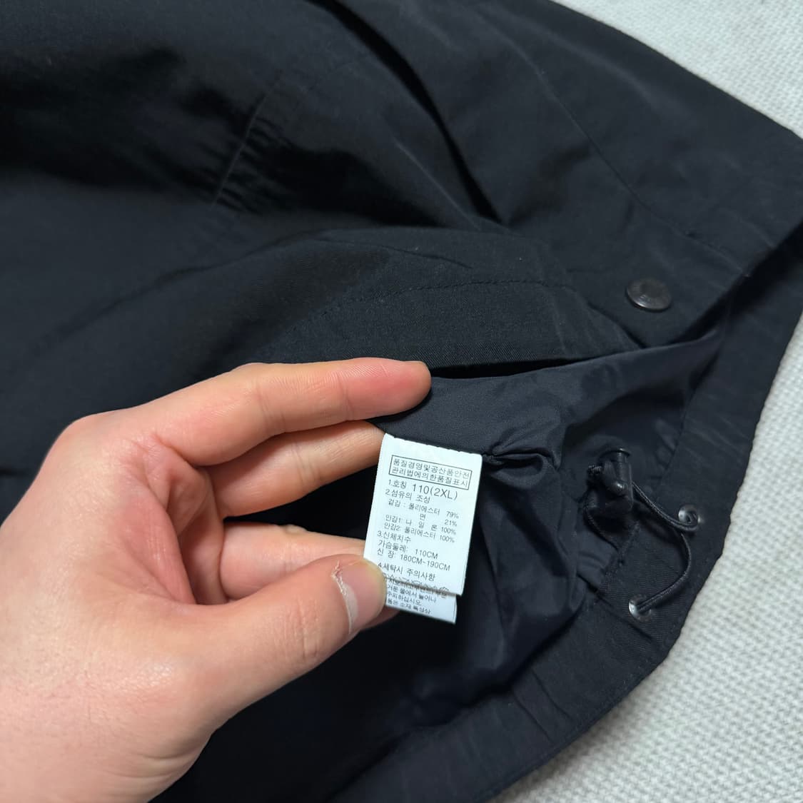 노스페이스 사이드로고 나일론 바람막이 상품이미지4