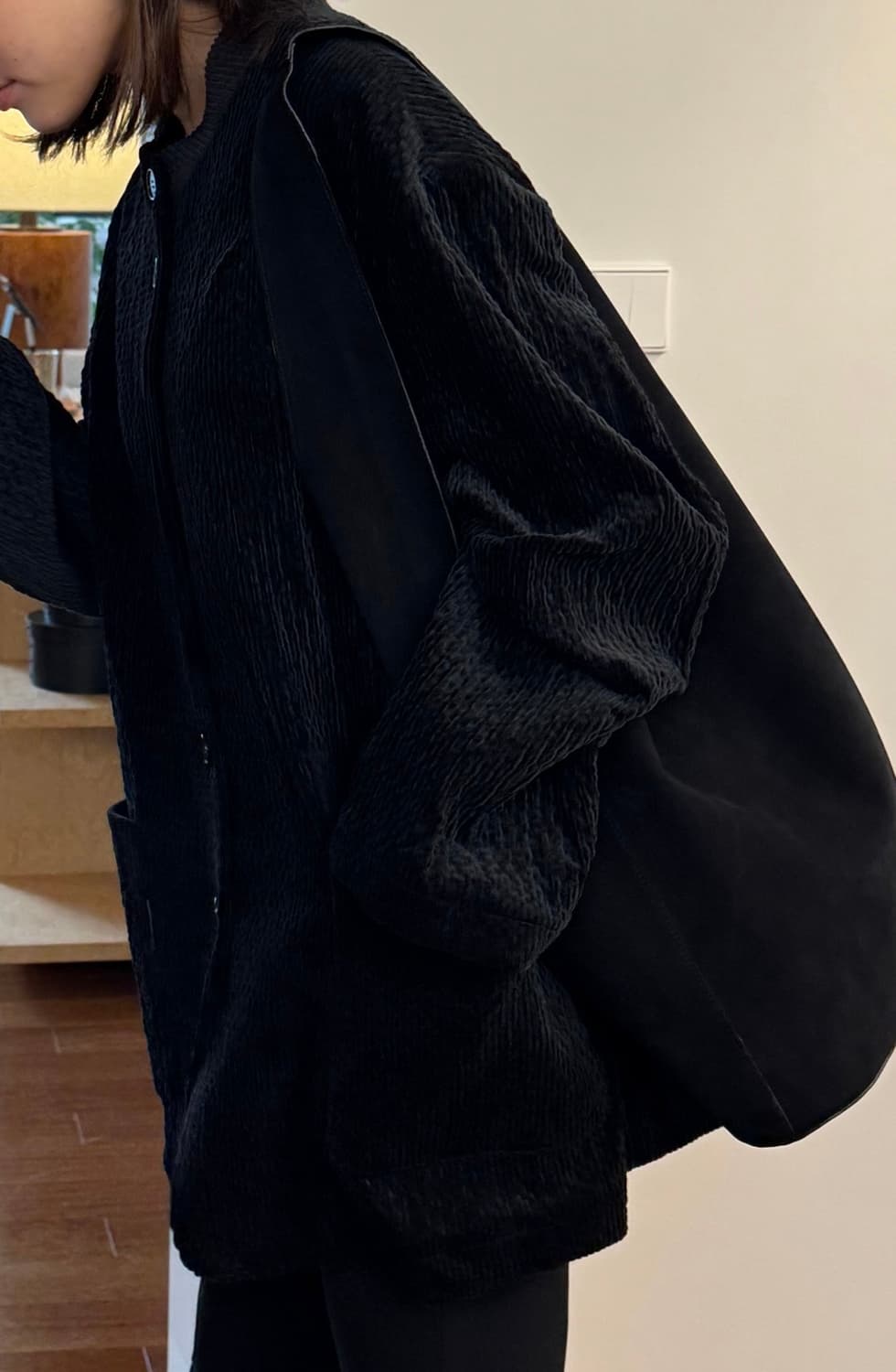 LFM Corduroy Over Jacket Black / 코듀로이 자켓 상품이미지4