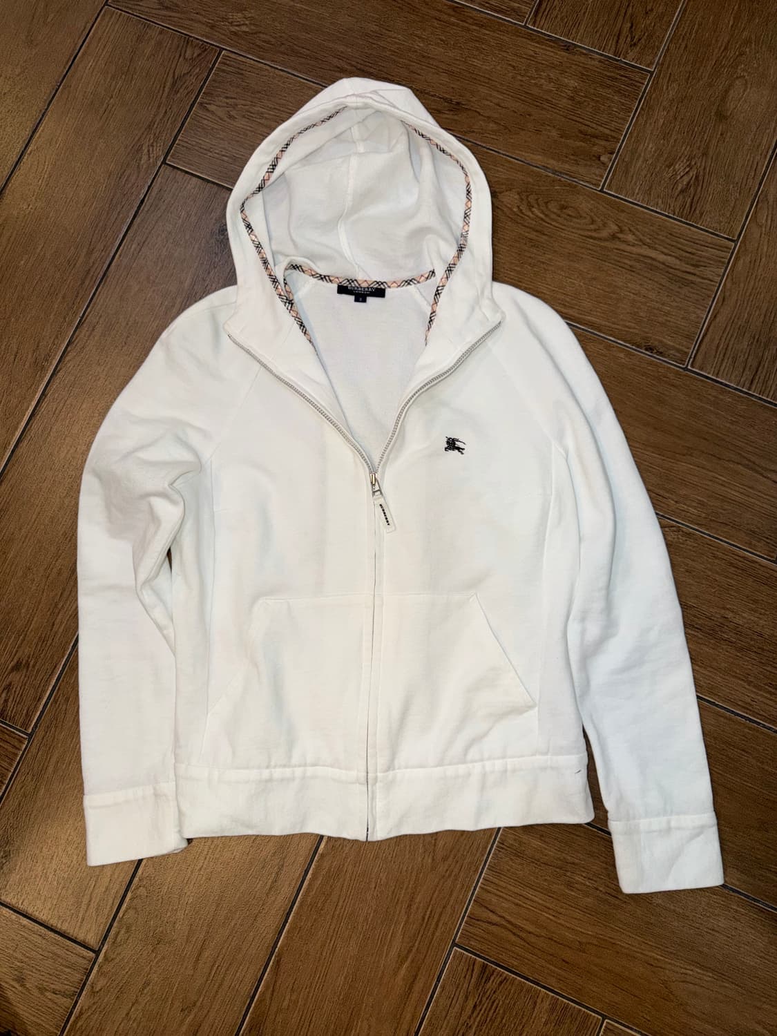 Burberry High Neck Hood Zip-Up 상품이미지6
