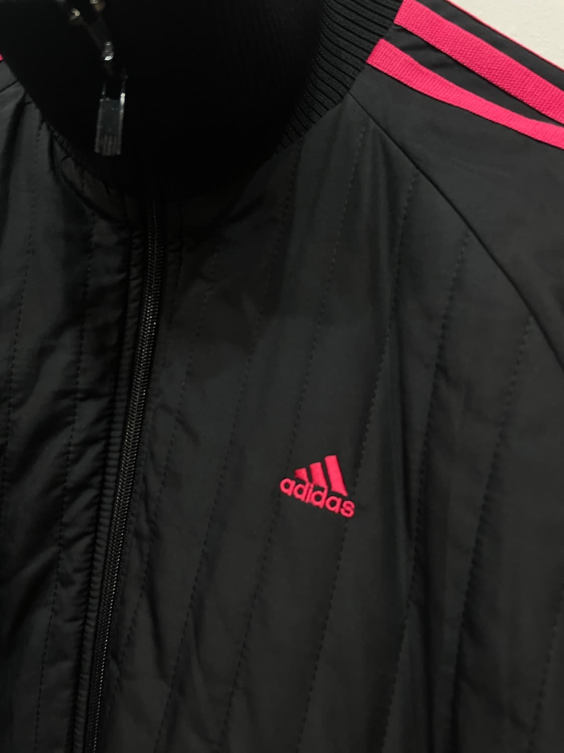 아디다스 져지 점퍼 핑크  상품이미지2