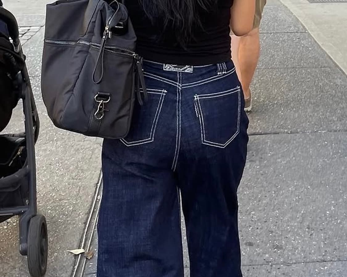 어글리쉐도우 와이드 하웨 청바지 M 상품이미지6